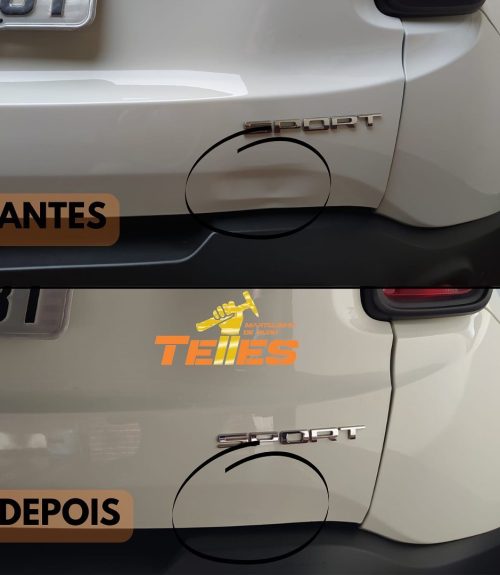 Antes e Depois Martelinho de Ouro Telles em Campinas SP 6